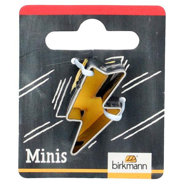 Mini-Ausstechform Blitz Edelstahl, 3 cm