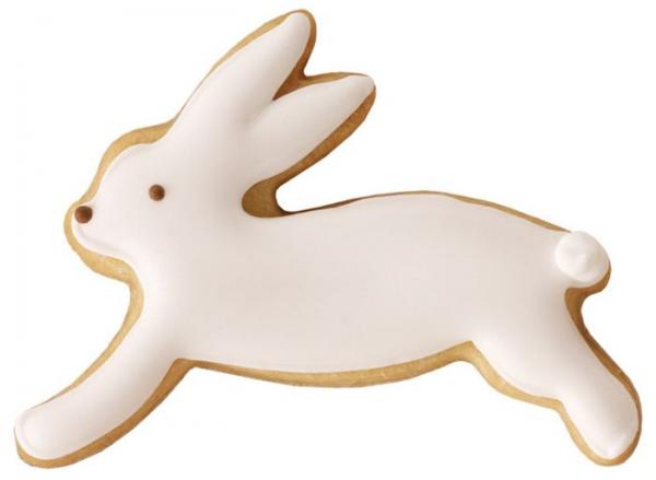 Ausstechform - Hasen - Edelstahl, 6,5 cm