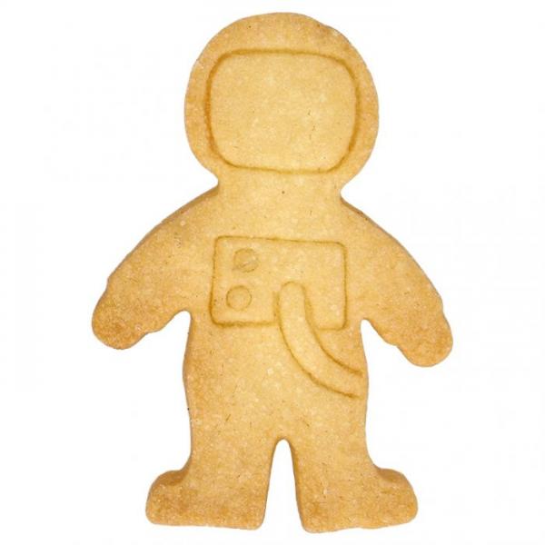 Astronaut, 8 cm - Edelstahl, mit Innenprägung