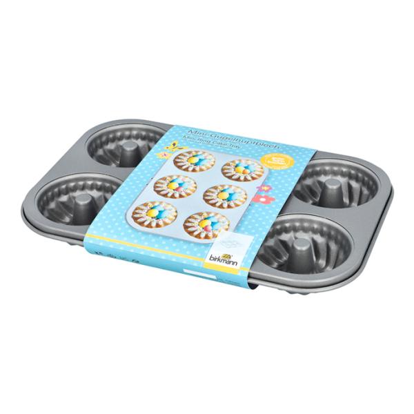 Mini-Gugelhupfblech | 12-fach | mit Banderole